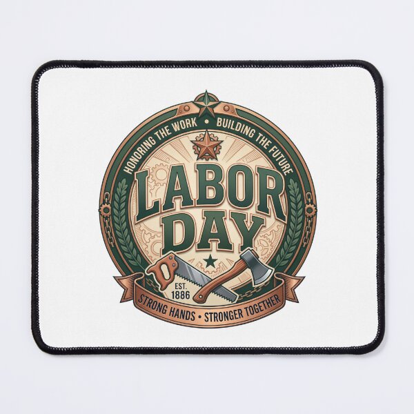 Item preview, Labor Day Gift Shirt - Honoring The Work Trade Badge Tee designed and sold by relso.