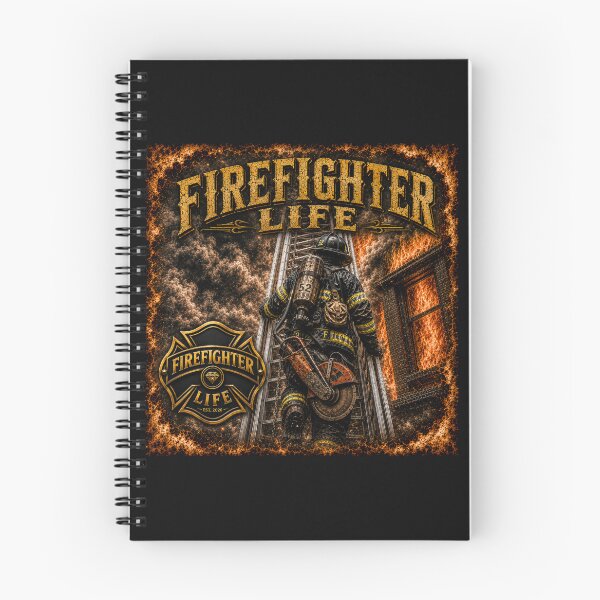 Item preview, Firefighter Life – Into the Fire designed and sold by Sky Diamond Designs.