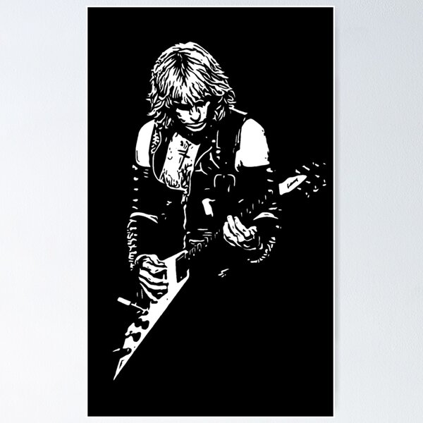 Item preview, K K Downing Heavy Metal Guitarist  designed and sold by StencilMenace.