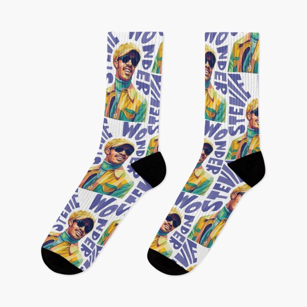 Item preview, Arte pop colorido de Stevie Wonder designed and sold by SiksisArt.