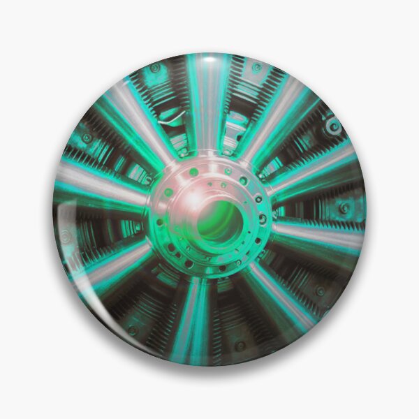 Item preview, Radial Engine Exposed, an aviation gift, for the lover of vintage aircraft  designed and sold by PiperParrot.