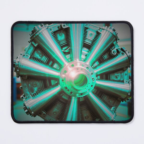 Item preview, Radial Engine Exposed, an aviation gift, for the lover of vintage aircraft  designed and sold by PiperParrot.