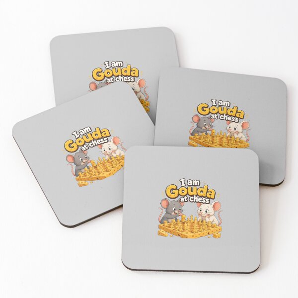 Item preview, Mice playing chess on cheese board designed and sold by RaulWeirdAndFun.