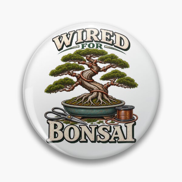 Item preview, Wired for Bonsai Tree Gardening designed and sold by SquatchPrintsCo.