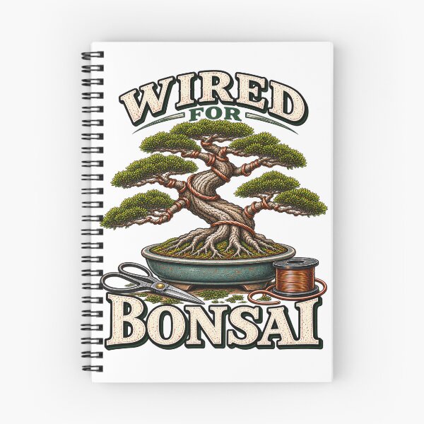 Item preview, Wired for Bonsai Tree Gardening designed and sold by SquatchPrintsCo.