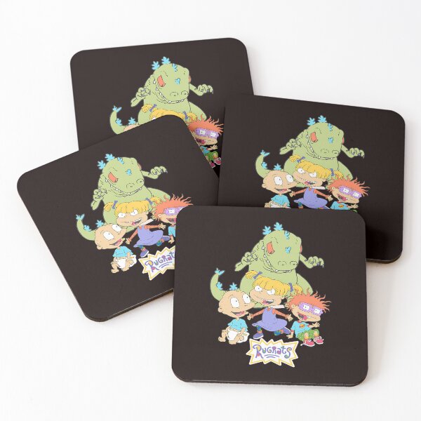 Item preview, Green Dinosaur Looming Over Three Smiling designed and sold by Seriyasly.