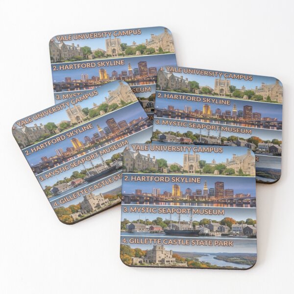 Item preview, 7 Wonders of Connecticut designed and sold by RogueSquirrels.