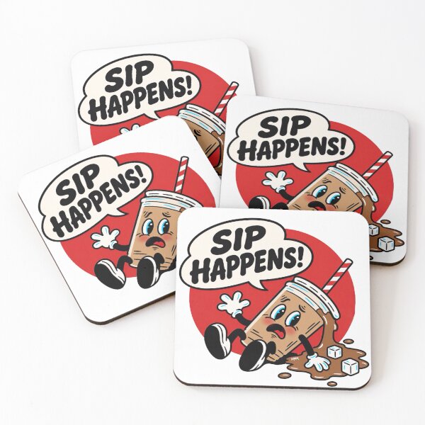 Item preview, Sip Happens! designed and sold by ArtbyMAM.