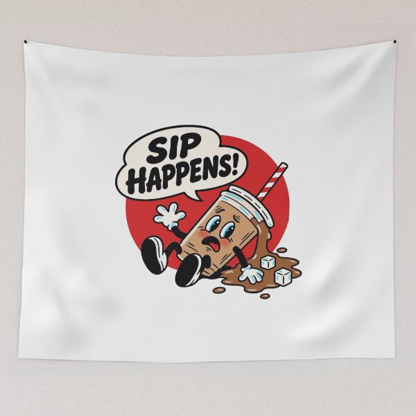 Item preview, Sip Happens! designed and sold by ArtbyMAM.