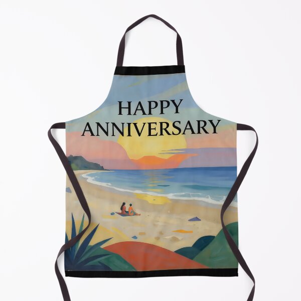 Item preview, Happy Anniversary – Tropical Beach Romance designed and sold by Nomad-Maynard.