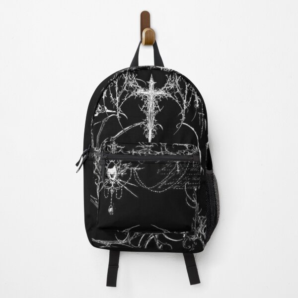 Item preview, Cyber Sigilism Winged Cross Mall Goth - Dark Aesthetic Chandelier Graphic designed and sold by BrontesWhimsyStore.