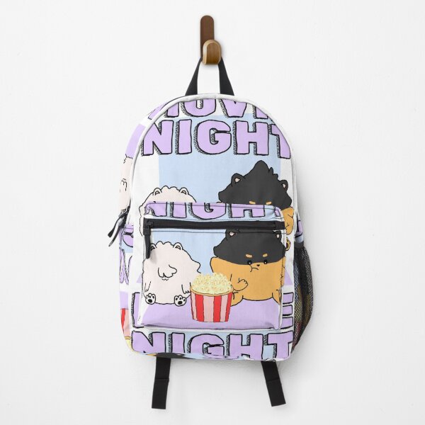 Item preview, Pomeranian Movie Night | Purple designed and sold by Pompompom-store.
