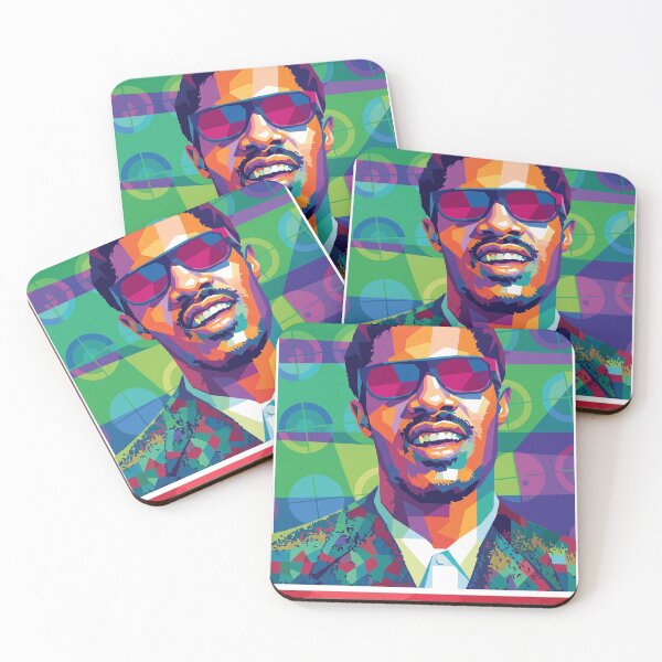 Item preview, Stevie Wonder Colorful Pop Art designed and sold by SiksisArt.