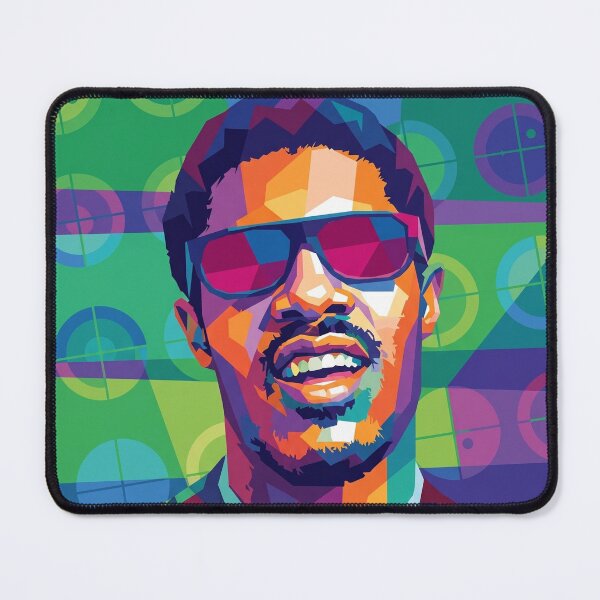 Item preview, Stevie Wonder Colorful Pop Art designed and sold by SiksisArt.