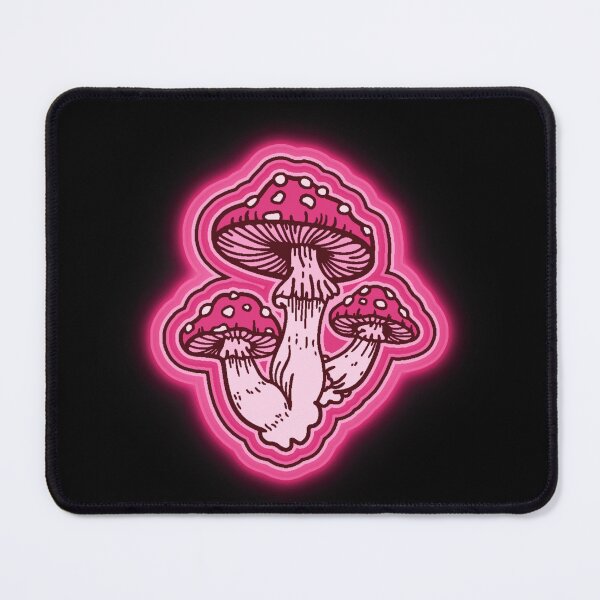 Item preview, Hippie Mushroom Pink designed and sold by sentementomori.