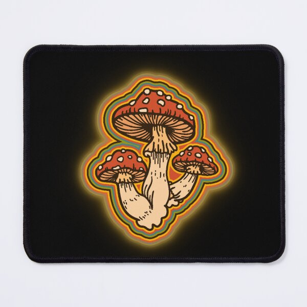 Item preview, Hippie Mushroom Trio designed and sold by sentementomori.