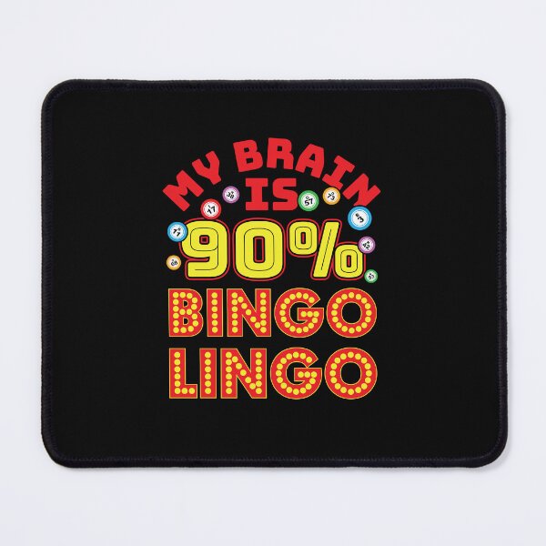 Item preview, Bingo Caller Quote My Brain Is 90 Percent Bingo Lingo designed and sold by jaygo.