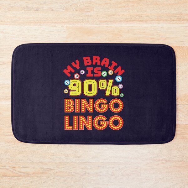 Item preview, Bingo Caller Quote My Brain Is 90 Percent Bingo Lingo designed and sold by jaygo.