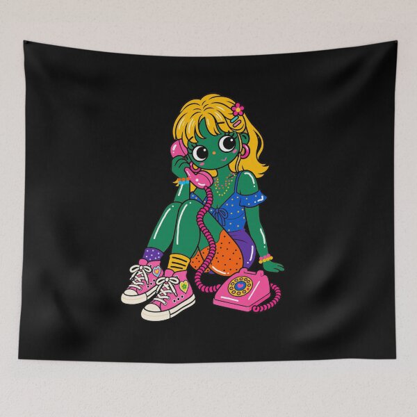 Item preview, Girl on the phone designed and sold by Kaleidastar.