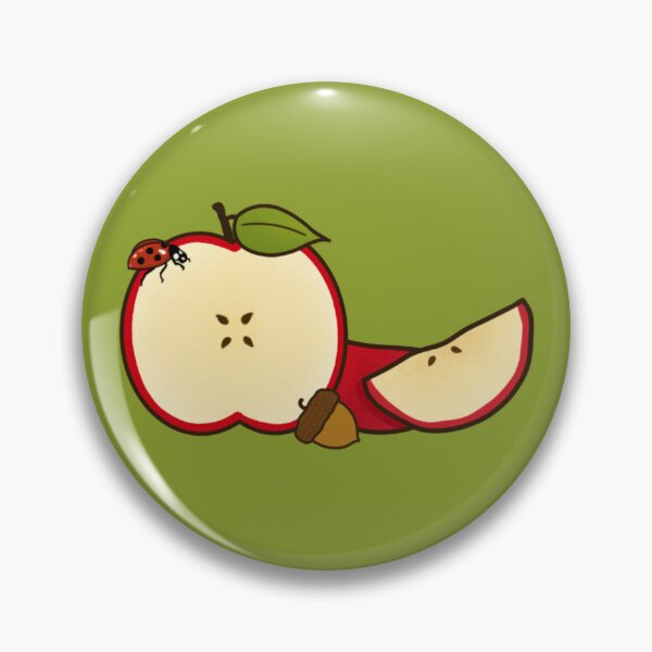 Item preview, Apple, Acorn, Lady Bug designed and sold by sentementomori.