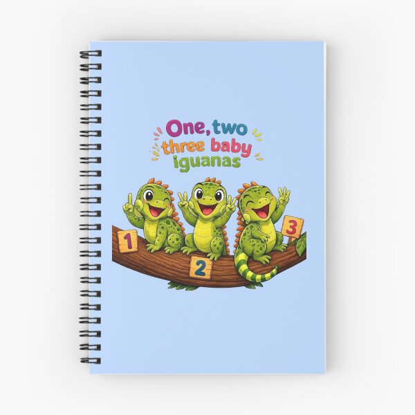 Item preview, One Two Three Baby Iguanas designed and sold by RaulWeirdAndFun.