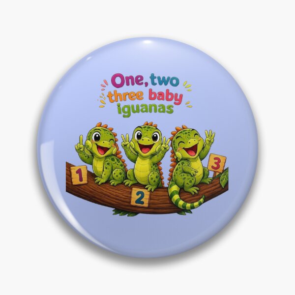 Item preview, One Two Three Baby Iguanas designed and sold by RaulWeirdAndFun.