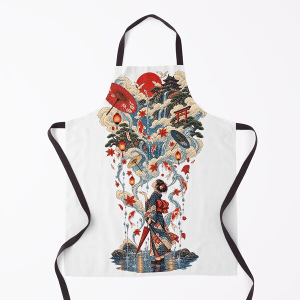 Artikelvorschau, Prinzessin Ukiyomi – japanische Koi-Fische und Wasserfall-Ukiyo-e-Kunst entworfen und verkauft von Substance_life.