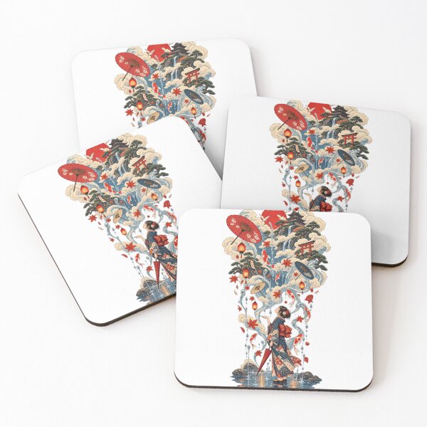 Item preview, Princess Ukiyomi – Japanese Koi Fish & Waterfall Ukiyo-e Art designed and sold by Substance_life.