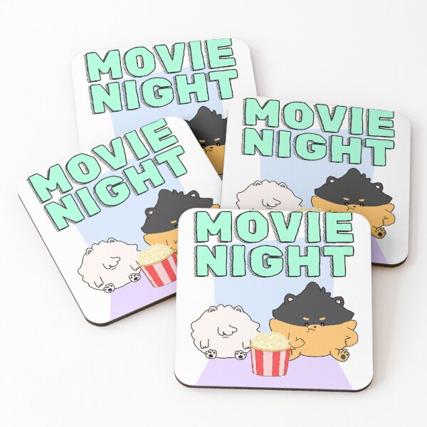 Item preview, Pomeranian Movie Night | Green designed and sold by Pompompom-store.