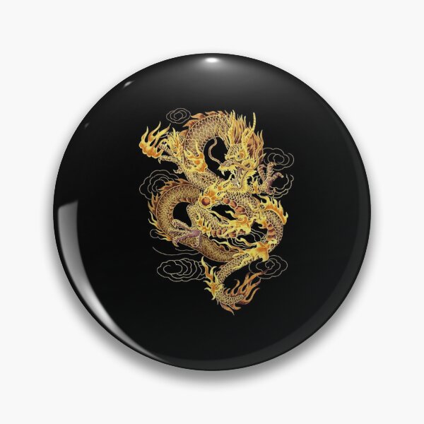 Item preview, Golden Chinese Dragon Traditional Eastern Mythology Design designed and sold by Ostericaimusa.