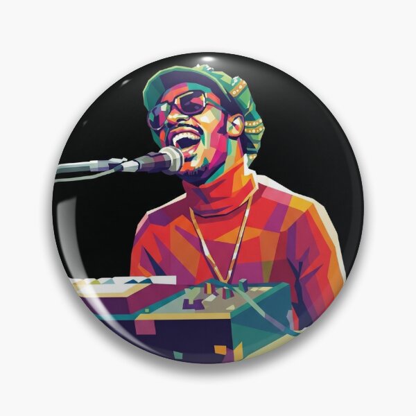 Item preview, Stevie Wonder Pianist Pop Art designed and sold by SiksisArt.