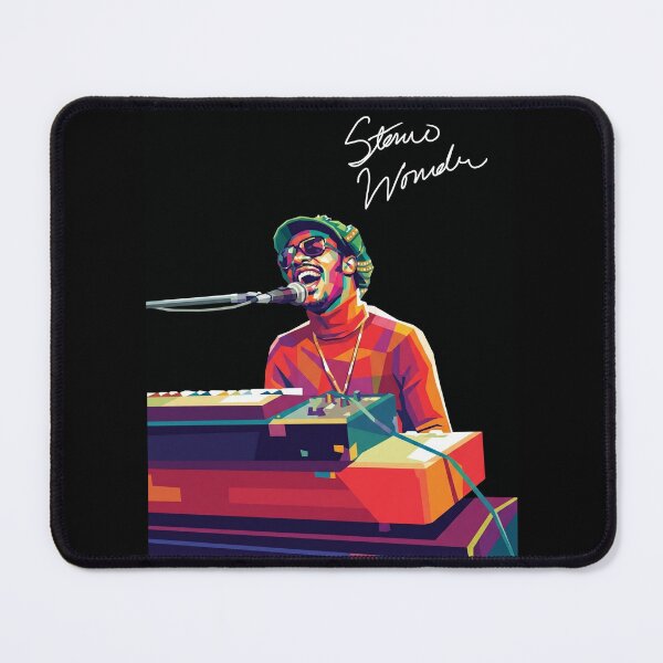 Item preview, Stevie Wonder Pianist Pop Art designed and sold by SiksisArt.