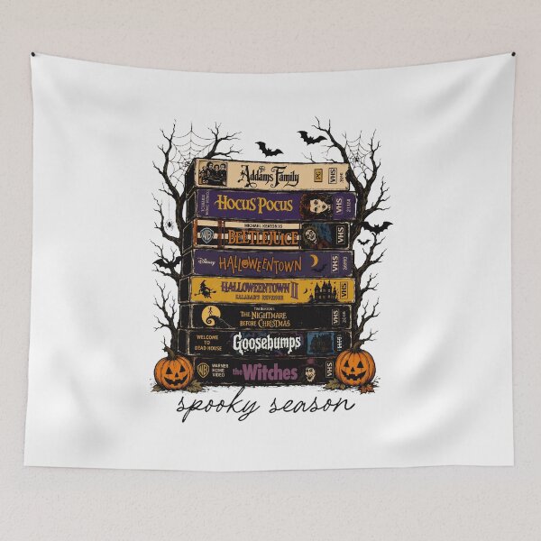 Item preview, Retro Halloween Movie Stack Spooky Season designed and sold by marlineseu.