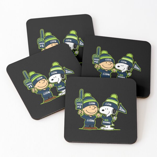 Item preview, Peanuts Pals Support Seahawks Fan Gear designed and sold by LumaQuirk.