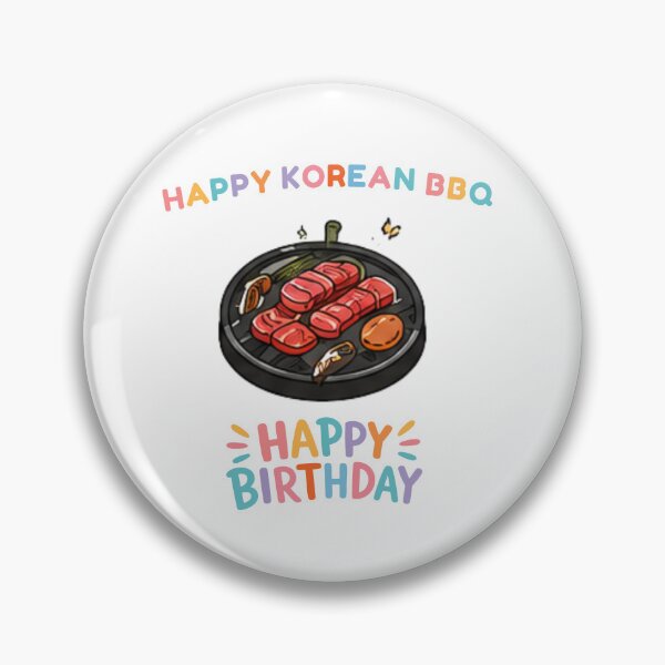 Item preview, Korean BBQ Birthday Shirt, Korean Food Lover Gift, K-Food Birthday Tee, Funny Korean Culture Gift, Korean BBQ Lover Birthday Gift designed and sold by SunAndJune.