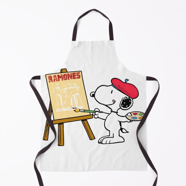 Item preview, Snoopy With Beret Painting Ramones designed and sold by LumaQuirk.