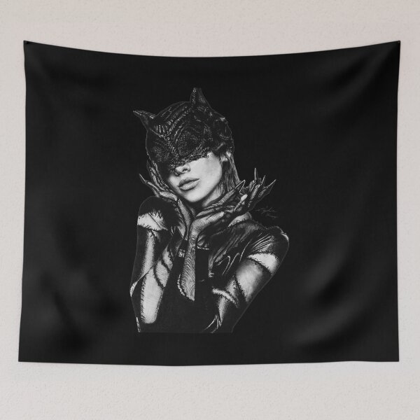Item preview, Feline Femme Fatale Sketch Art designed and sold by naPalin03.