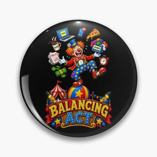 Item preview, Balancing Act Funny Circus designed and sold by BluntLines.