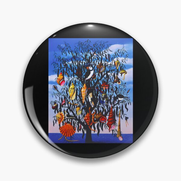 Item preview, Surreal Tree With Shells And Birds designed and sold by ProC | Professional Career ⭐⭐⭐⭐⭐.