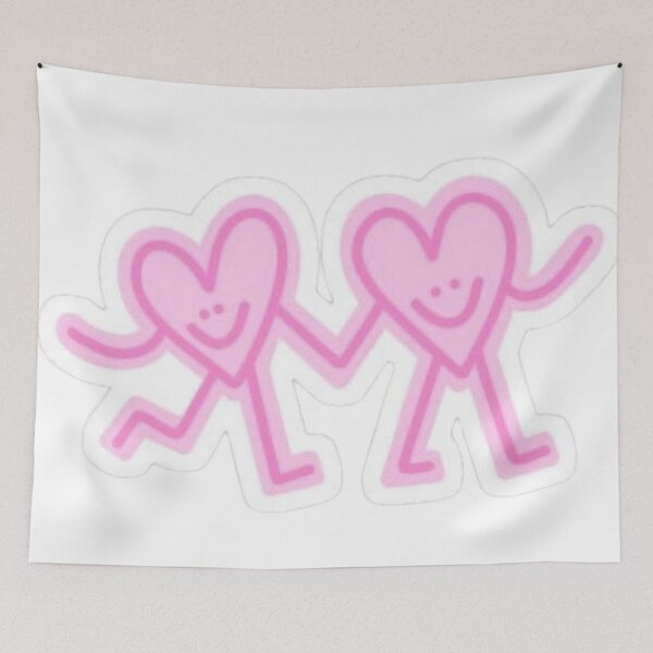 Item preview, Happy Pink Hearts - Besties and Kawaii Love designed and sold by conamor-bymel.