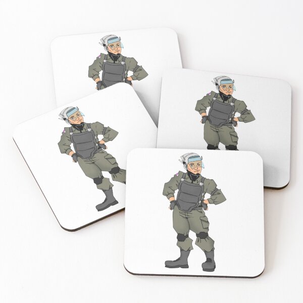 Item preview, Tough Soldier Style Military Tactical Armor Comic Art designed and sold by Samuromero.