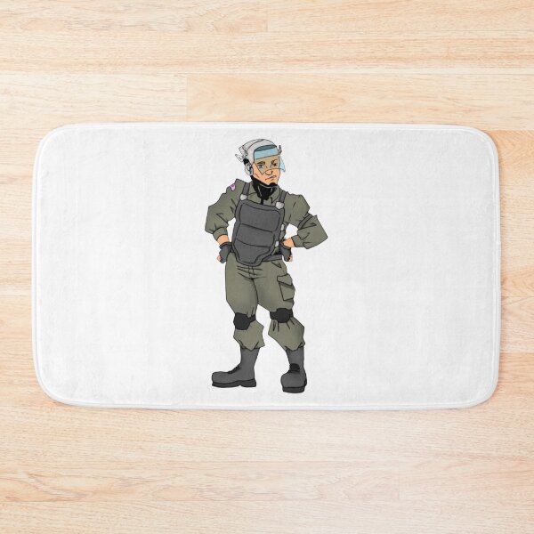 Item preview, Tough Soldier Style Military Tactical Armor Comic Art designed and sold by Samuromero.