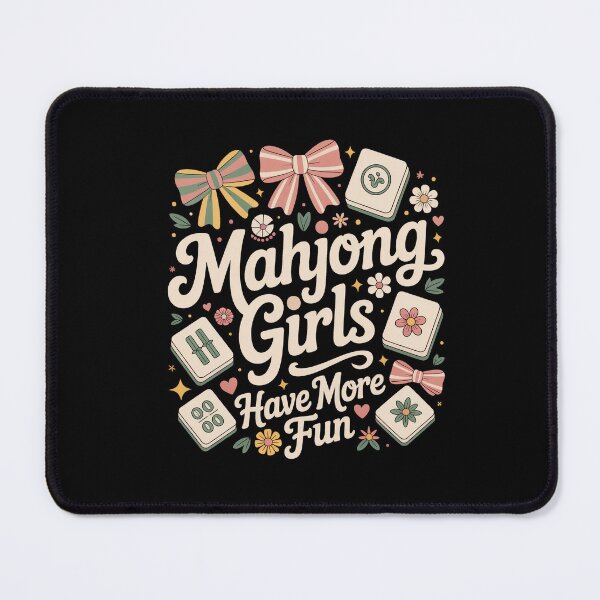 Item preview, Mahjong Girls Have More Fun designed and sold by HappyDelights.