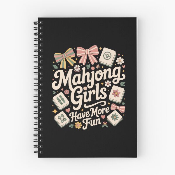 Item preview, Mahjong Girls Have More Fun designed and sold by HappyDelights.