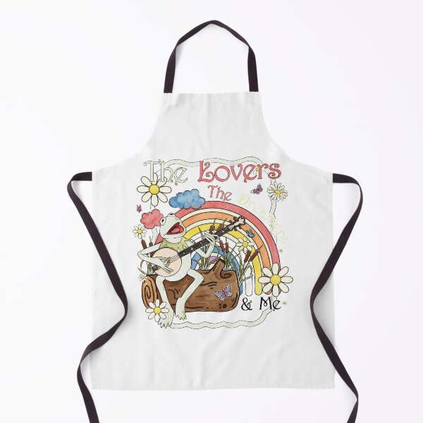 Item preview, Retro Frog Banjo Rainbow Daisy Flower Art designed and sold by marlineseu.