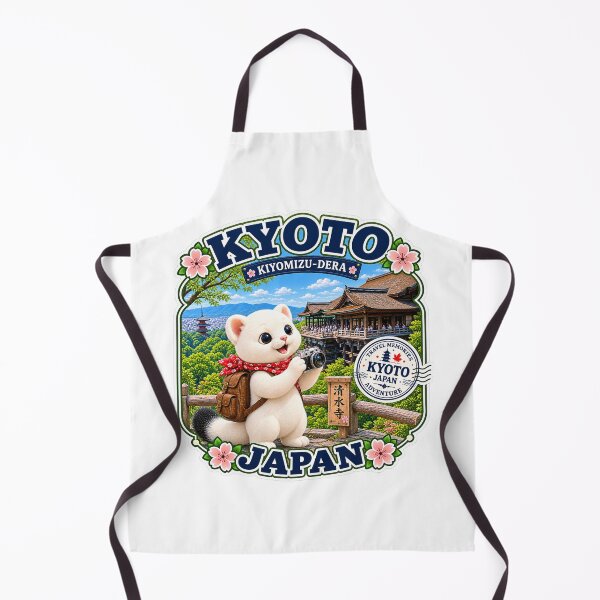 Item preview, Kyoto Fushimi Inari Torii Gates – Cute Japan Travel Sticker designed and sold by aoisora-kiki55.