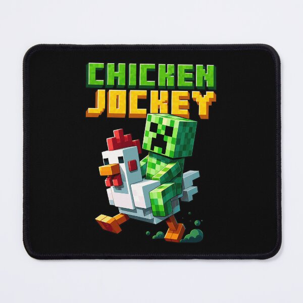 Item preview, Funny Pixel Game Chicken Jockey designed and sold by ynnVonarx24.