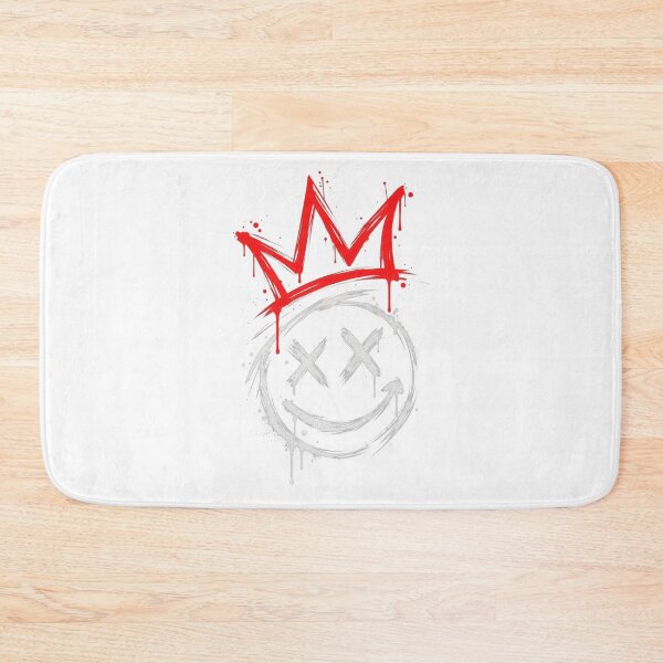 Item preview, Minimalist Crown Smiley Graffiti Street Art designed and sold by LarkLeaf.