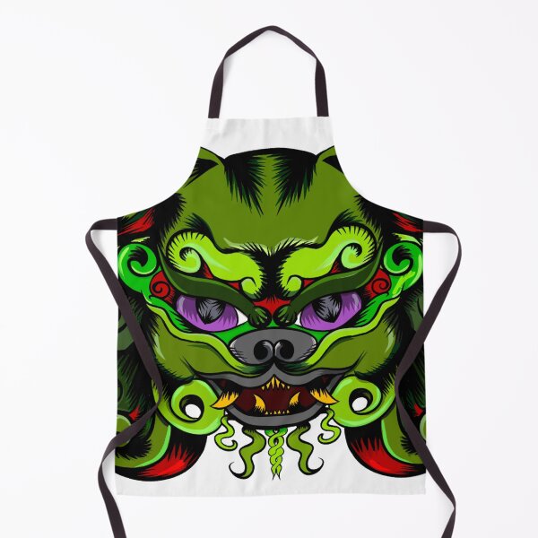 Item preview, Foo dog - Green designed and sold by Gingerfrank.