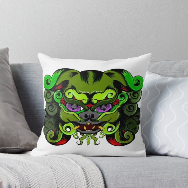 Item preview, Foo dog - Green designed and sold by Gingerfrank.
